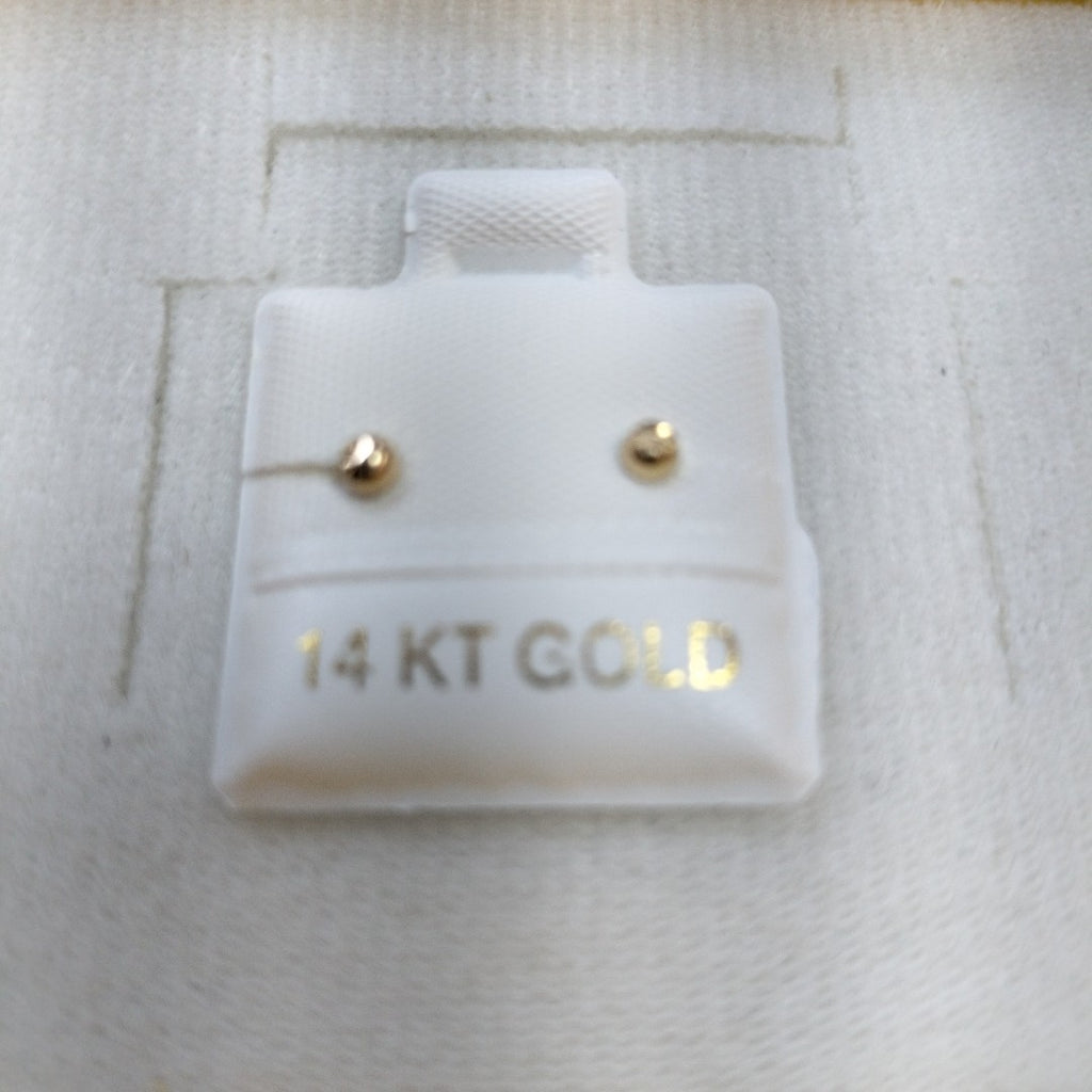 BROQUELES ORO 14K 1 (NUEVO)