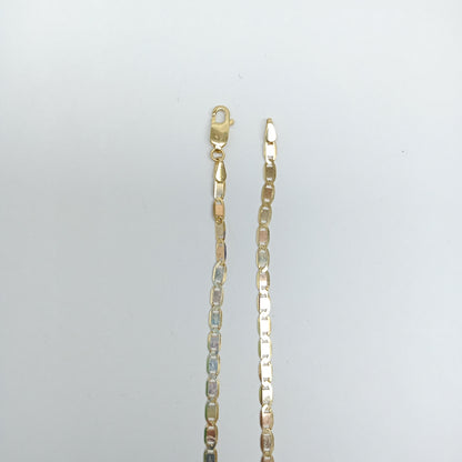 CADENAS VALENTINA/ESPEJO ORO 14K 6.6 (NUEVO)