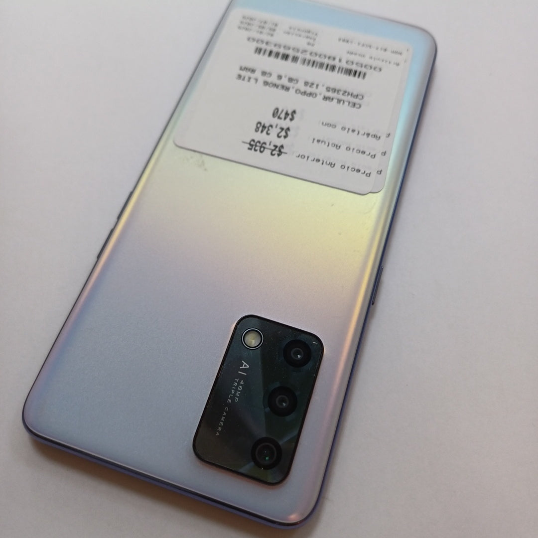 CELULAR OPPO  RENO6 LITE CPH2365 128 GB 6 GB RAM (SEMINUEVO)