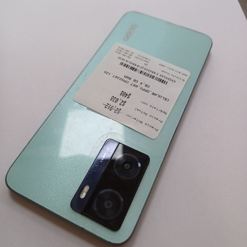 CELULAR OPPO  A57 CPH2387 128 GB 4 GB RAM (SEMINUEVO)