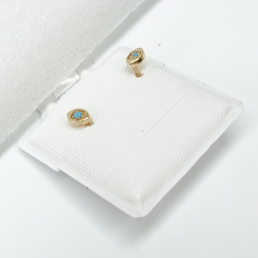 BROQUELES ORO 14K 1 (NUEVO)