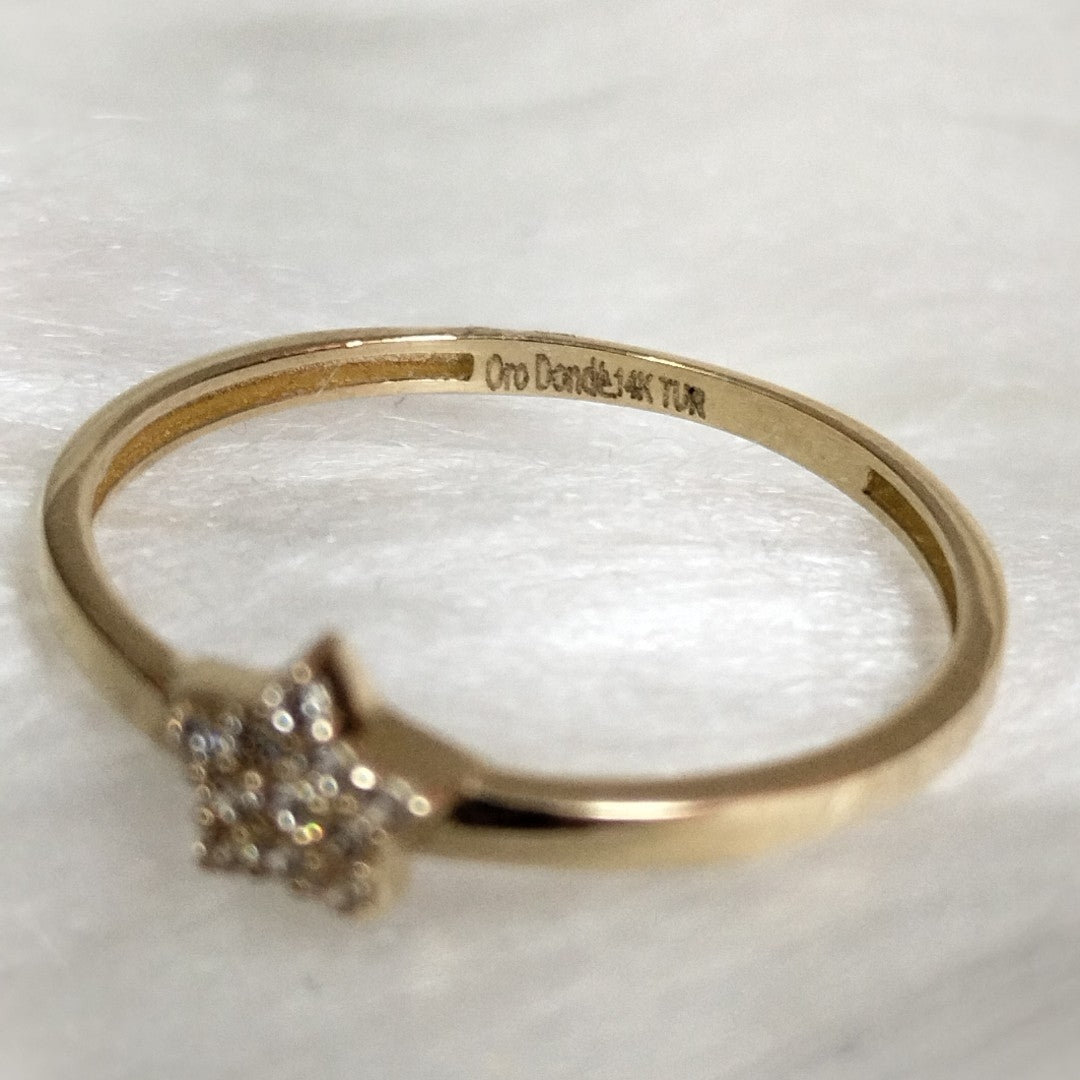 ANILLOS DAMA ORO 14K 1.1 (NUEVO)