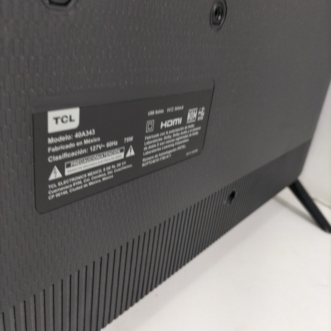 PANTALLA TCL 40A343 (2021) 40" LED FULL HD (SEMINUEVO)