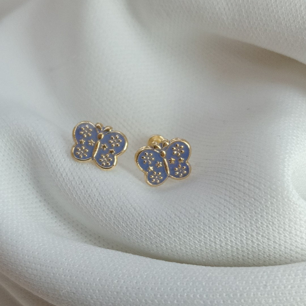 BROQUELES ORO 10K 1 (NUEVO)