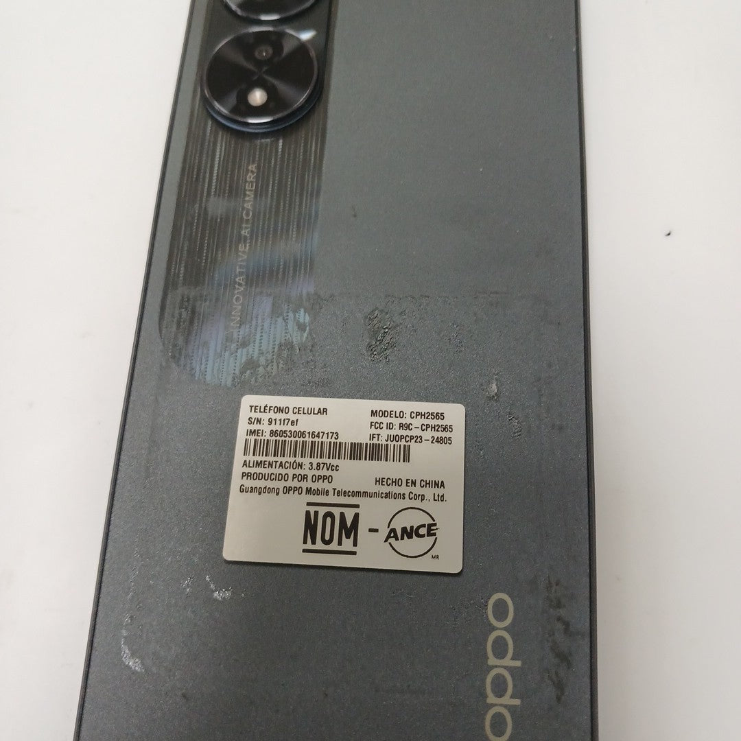 CELULAR OPPO  A78 CPH2565 (2023) 256 GB 8 GB RAM (SEMINUEVO)