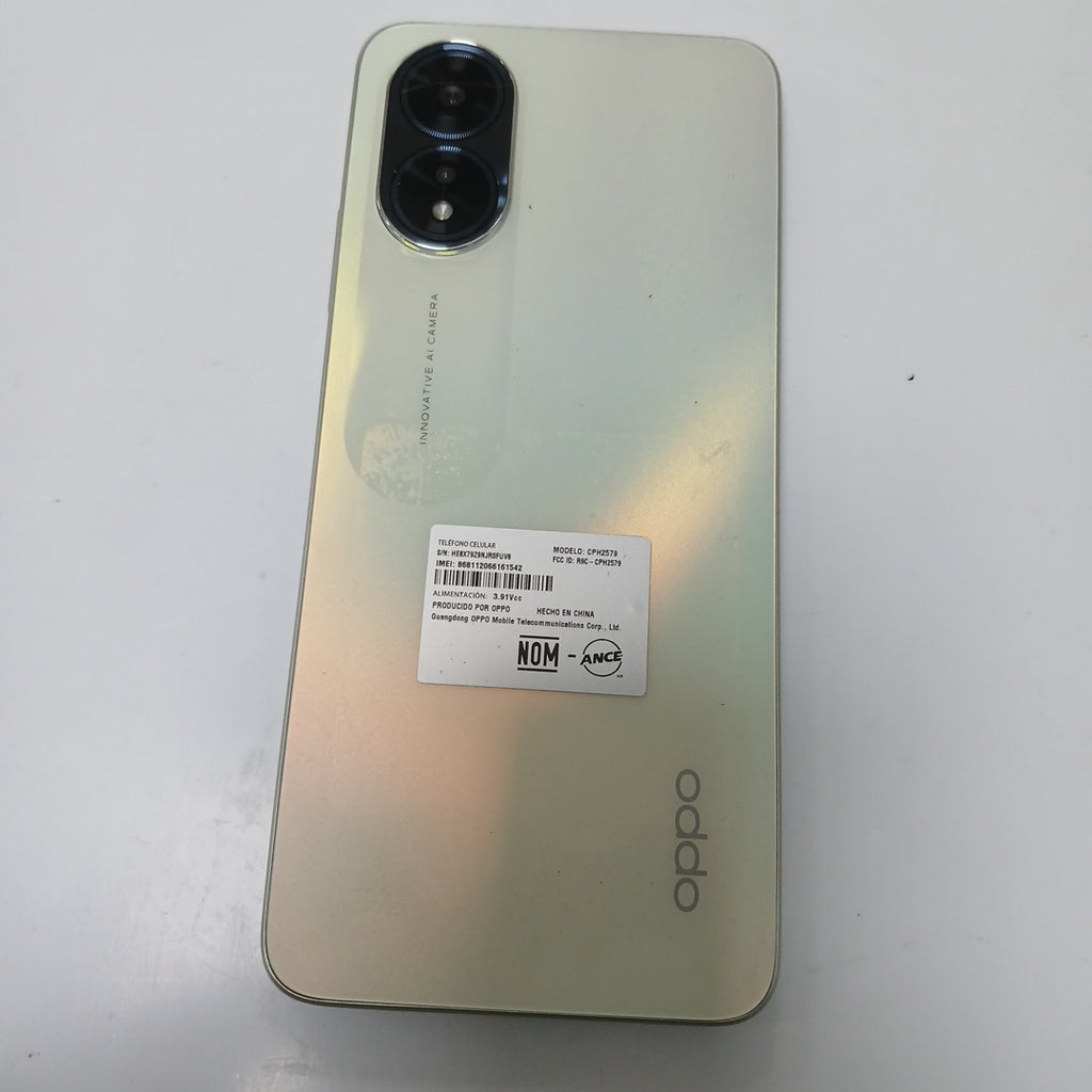 CELULAR OPPO  A38 CPH2579 (2023) 128 GB 4 GB RAM (SEMINUEVO)