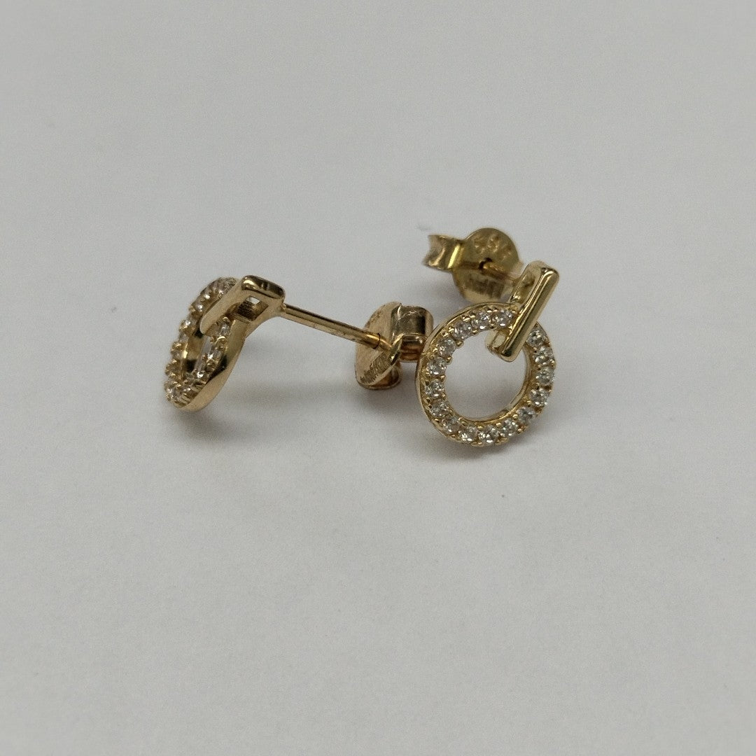 BROQUELES ORO 14K 1.6 (NUEVO)