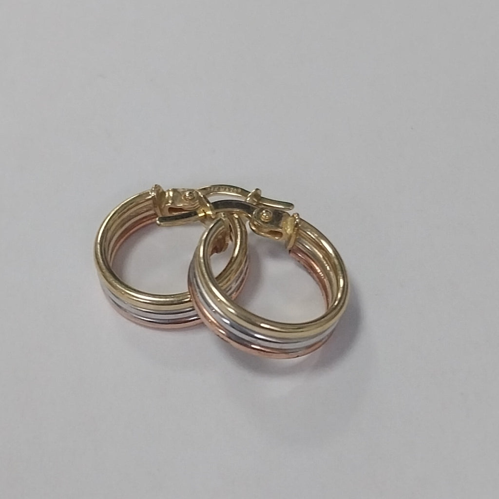 ARRACADAS ORO 14K 1.5 (NUEVO)