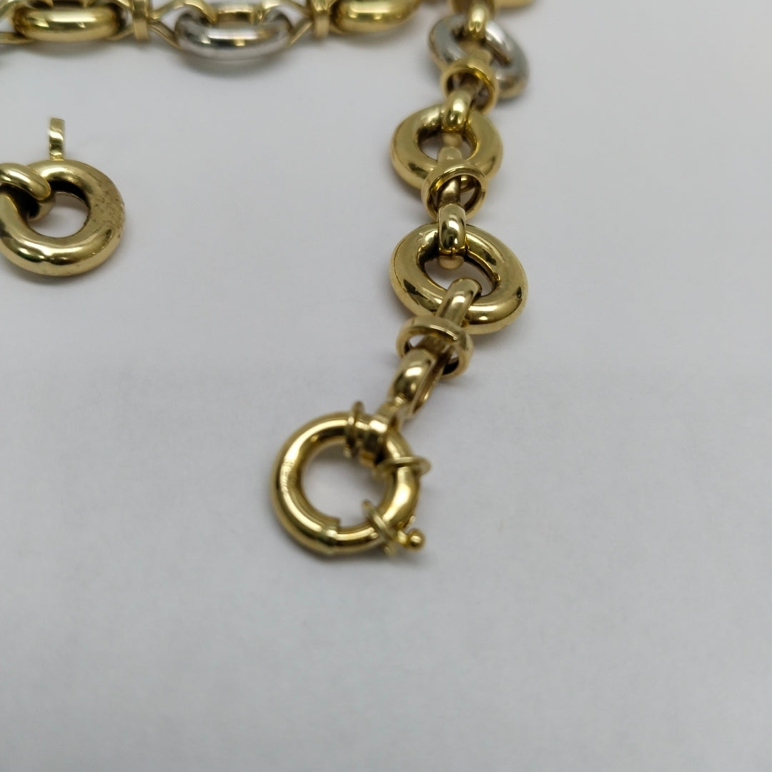 PULSERAS DAMA ORO 14K 8.4 (NUEVO)