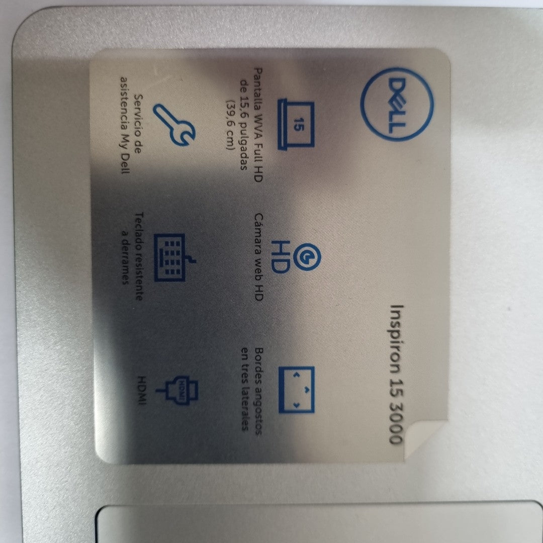 LAPTOP DELL INSPIRON 15 3511 (2022) 256 GB SSD 8 GB RAM (SEMINUEVO)
