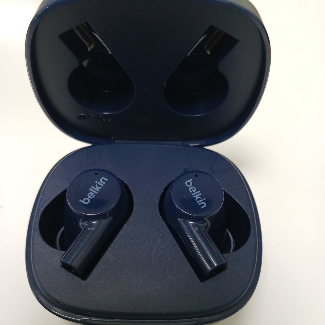 AUDIFONOS BELKIN SOUNDFORM RISE AUC004 INALAMBRICO IN EAR (SEMINUEVO)