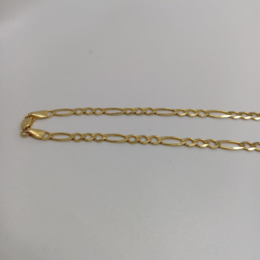 CADENAS CARTIER 3*1 AMARILLA ORO 14K 8.2 (NUEVO)