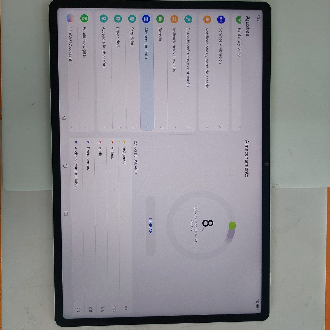 TABLETA HUAWEI MATEPAD 12X BKY-W09(2024) 256 GB 8 GB RAM (SEMINUEVO)
