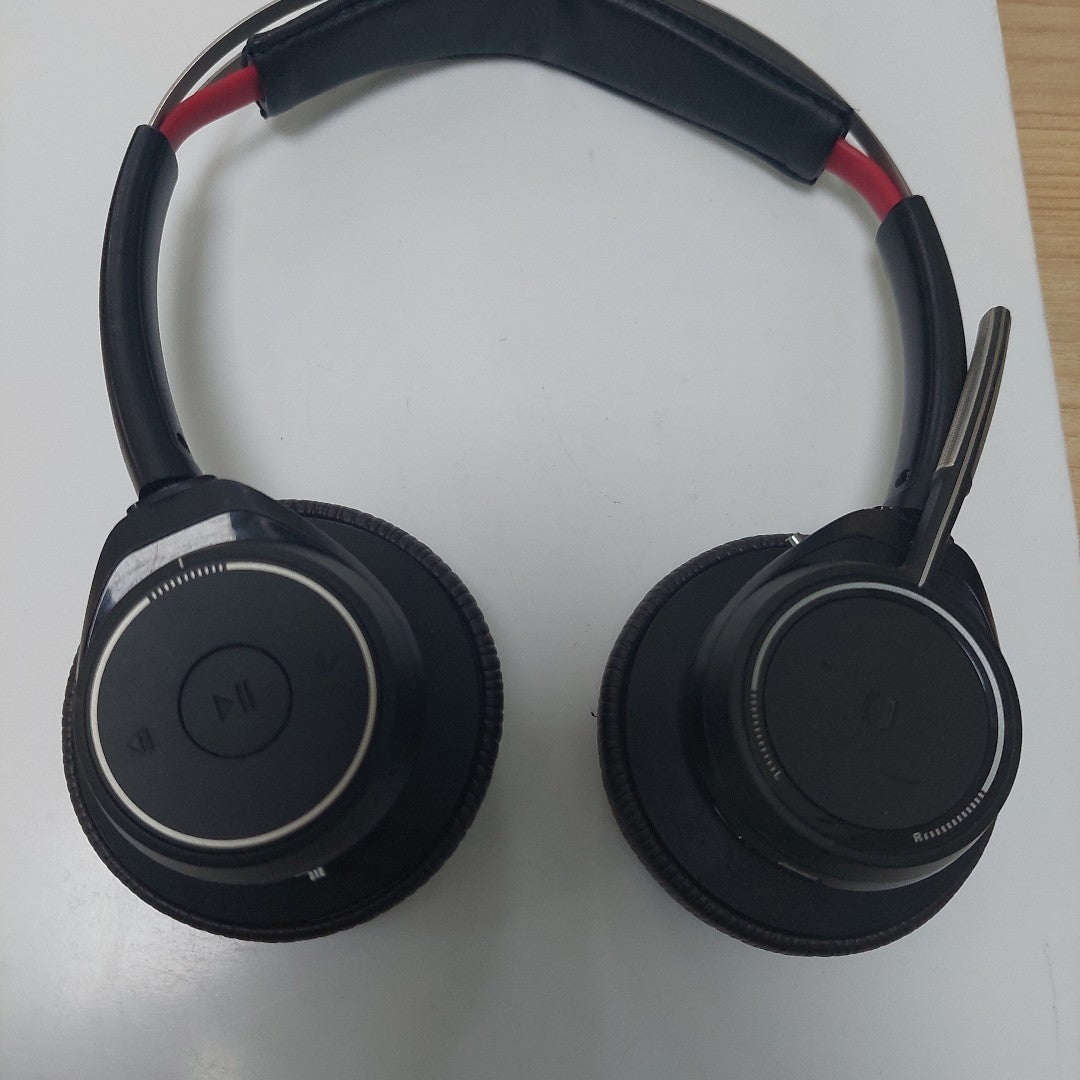 AUDIFONOS PLANTRONICS VOYAGUER FOCUS UC B825 INALAMBRICO OVER EAR (SEMINUEVO)