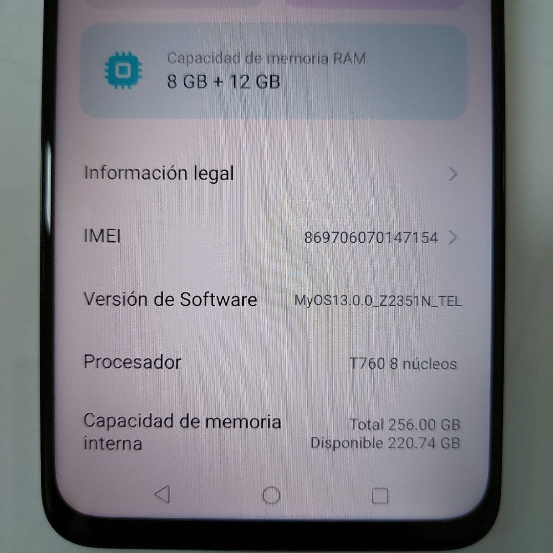 CELULAR NUBIA  FOCUS PRO 5G Z2351N 256 GB 8 GB RAM (SEMINUEVO)