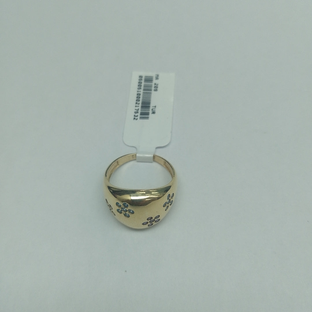 ANILLOS DAMA ORO 14K 4.5 (NUEVO)