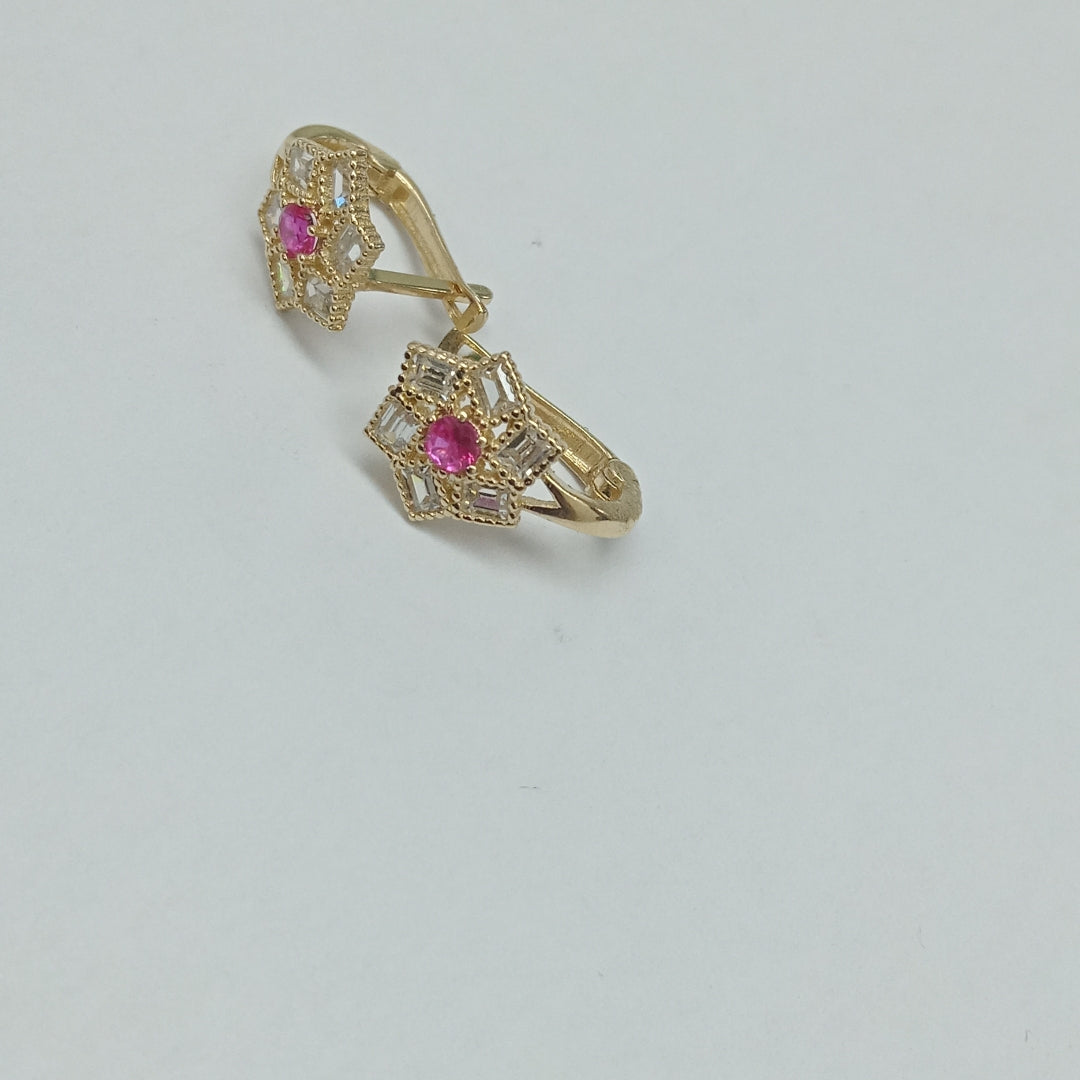 BROQUELES ORO 14K 1.3 (NUEVO)