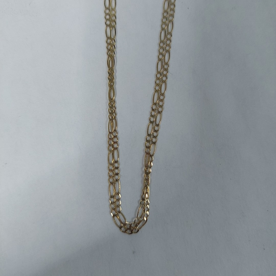 CADENAS CARTIER 3*1 AMARILLA ORO 14K 1.9 (NUEVO)