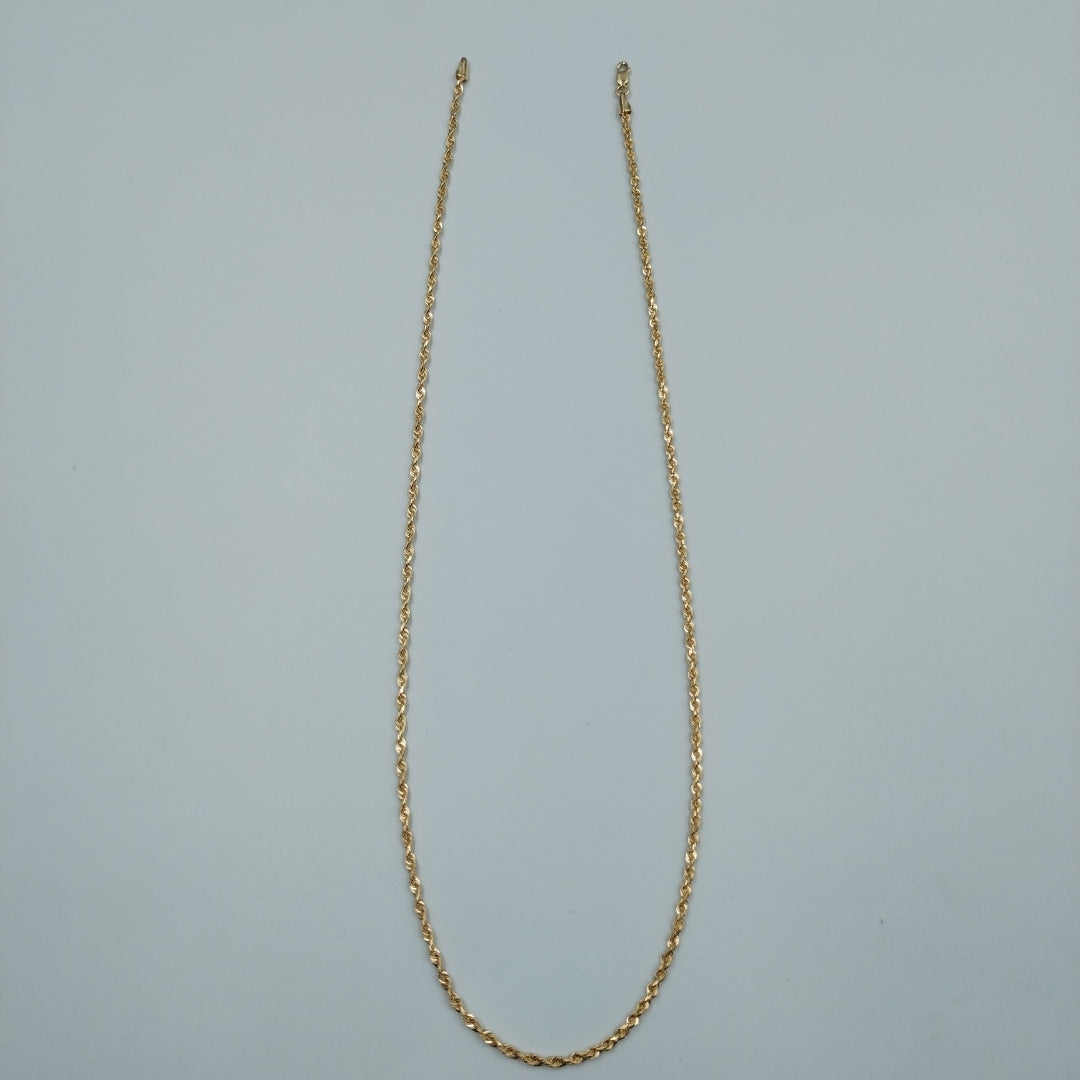 CADENAS TORSAL ORO 14K 9.4 (NUEVO)