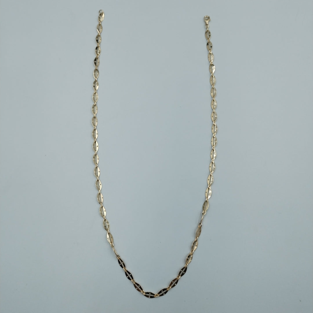 GARGANTILLAS ORO 14K 10.6 (NUEVO)