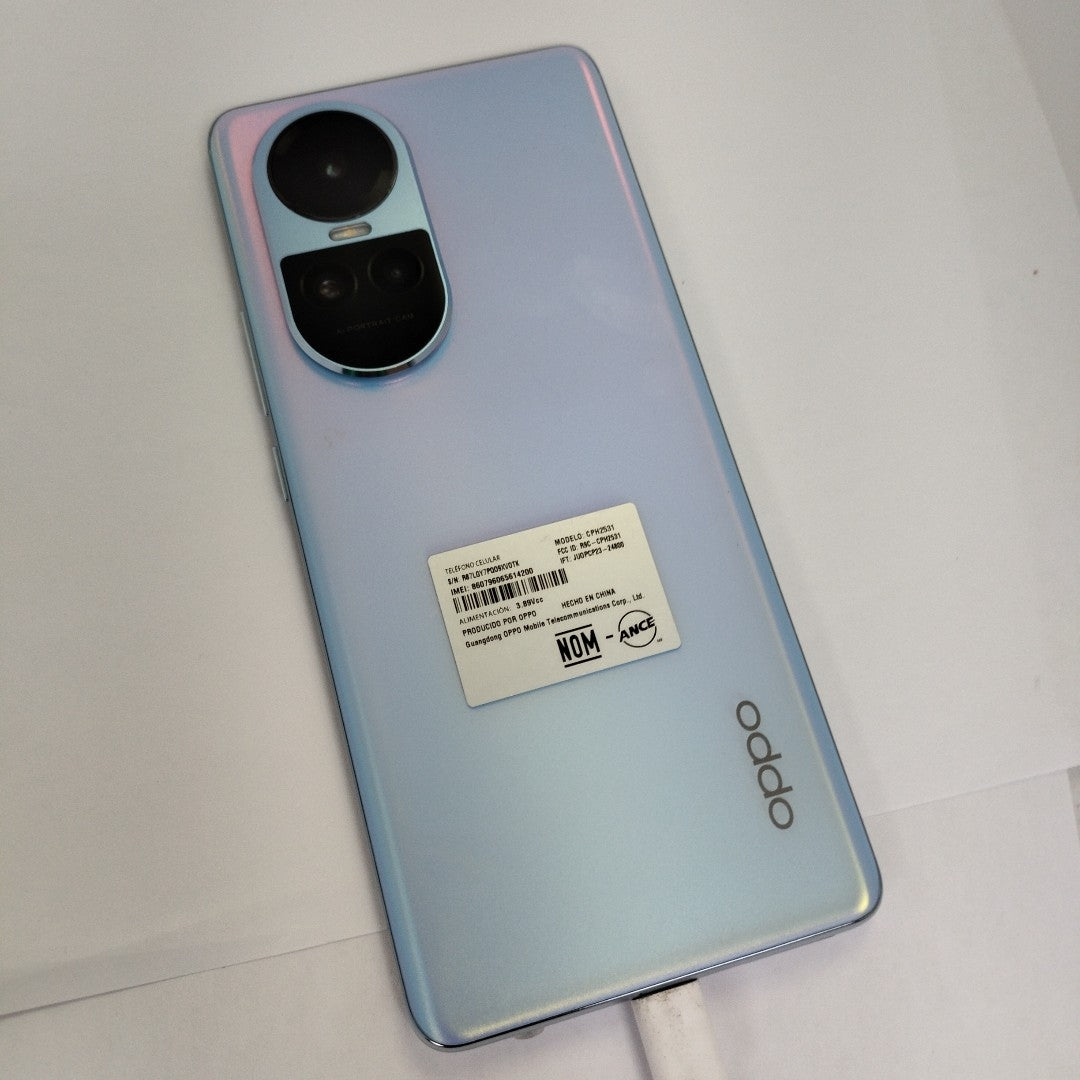 CELULAR OPPO  RENO10 5G CPH2531 (2023) 256 GB 8 GB RAM (SEMINUEVO)