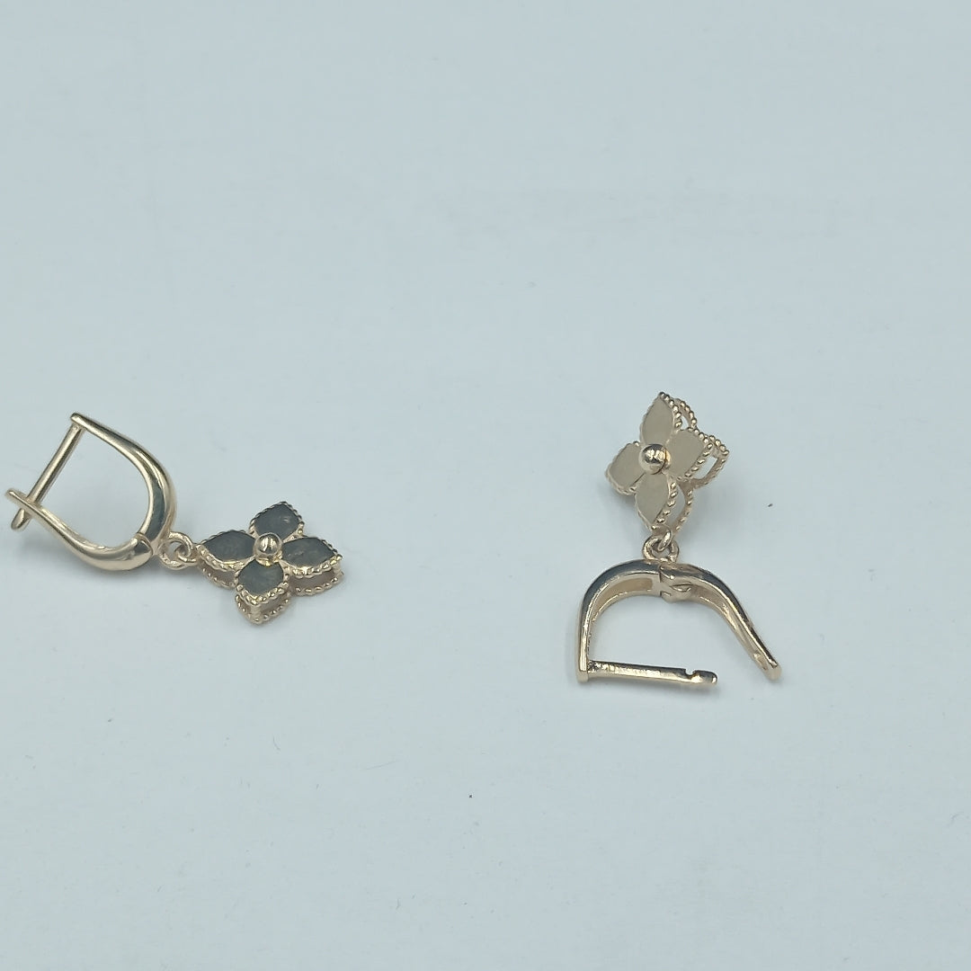 BROQUELES ORO 14K 3.3 (NUEVO)