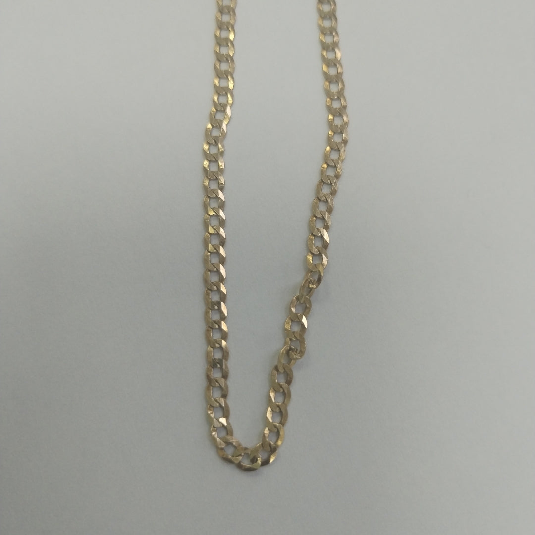 CADENAS BARBADA AMARILLA ORO 14K 6.3 (NUEVO)