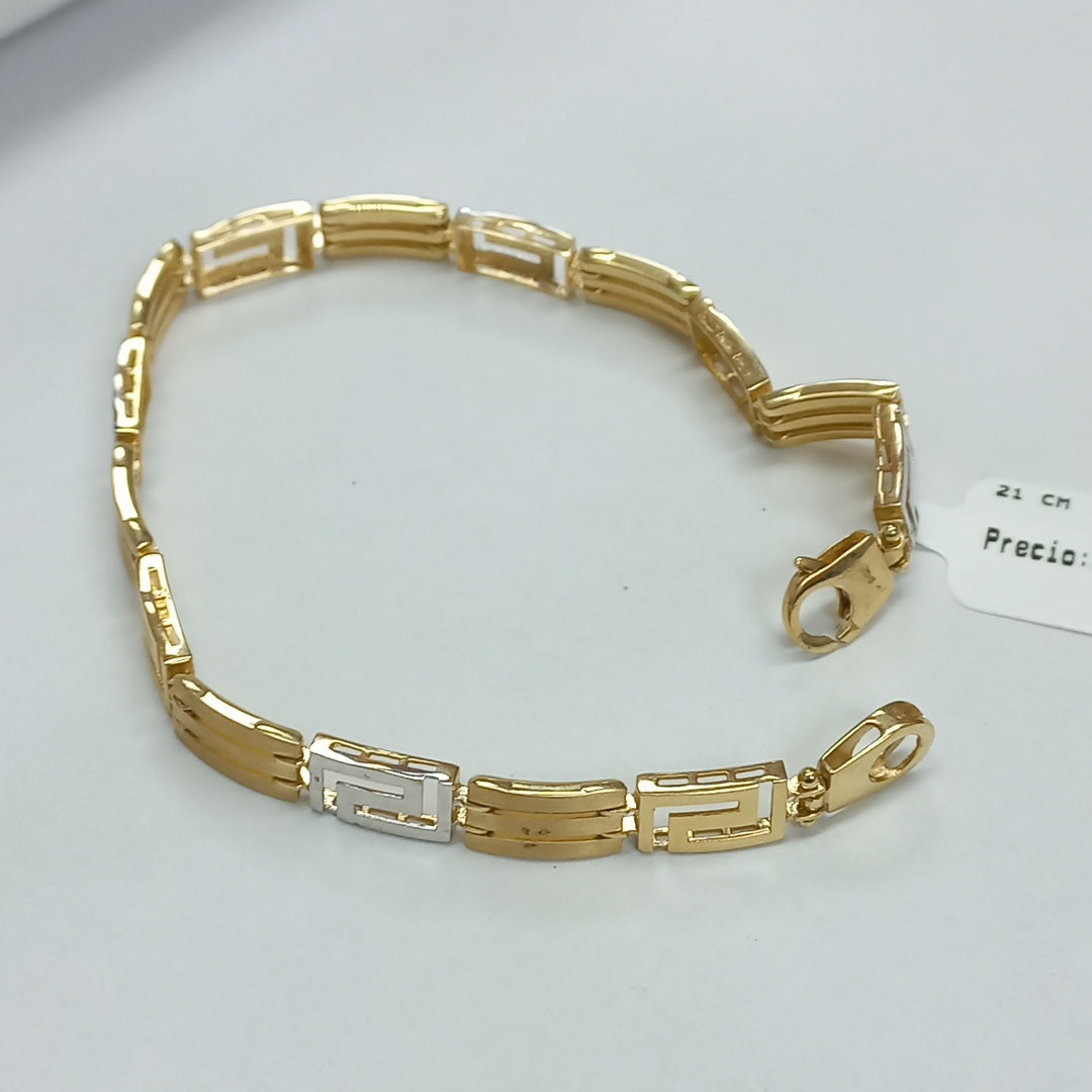 PULSERAS CABALLERO ORO 14K 10.9 (NUEVO)