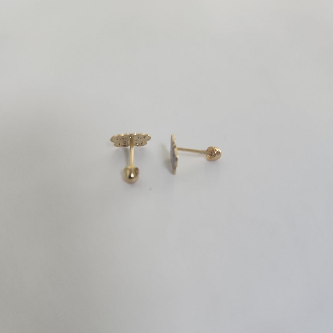 BROQUELES ORO 10K 1 (NUEVO)