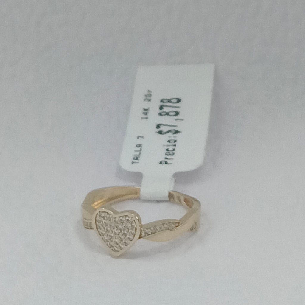 ANILLOS DAMA ORO 14K 2 (NUEVO)