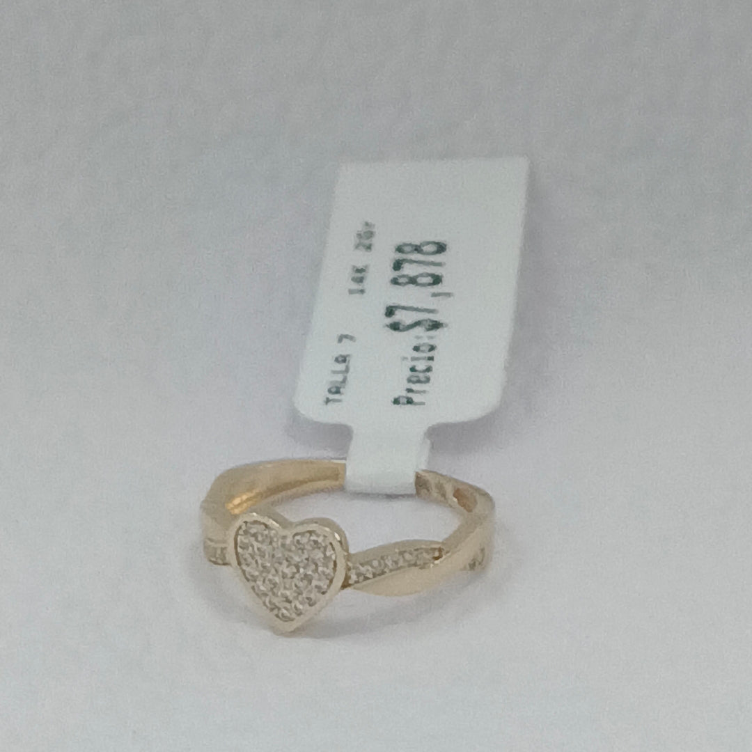 ANILLOS DAMA ORO 14K 2 (NUEVO)