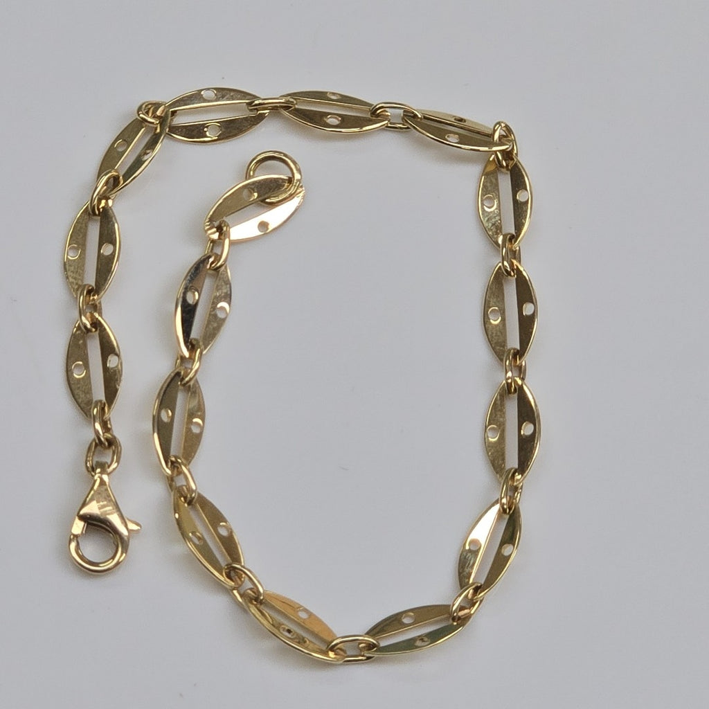 PULSERAS DAMA ORO 14K 3.8 (NUEVO)