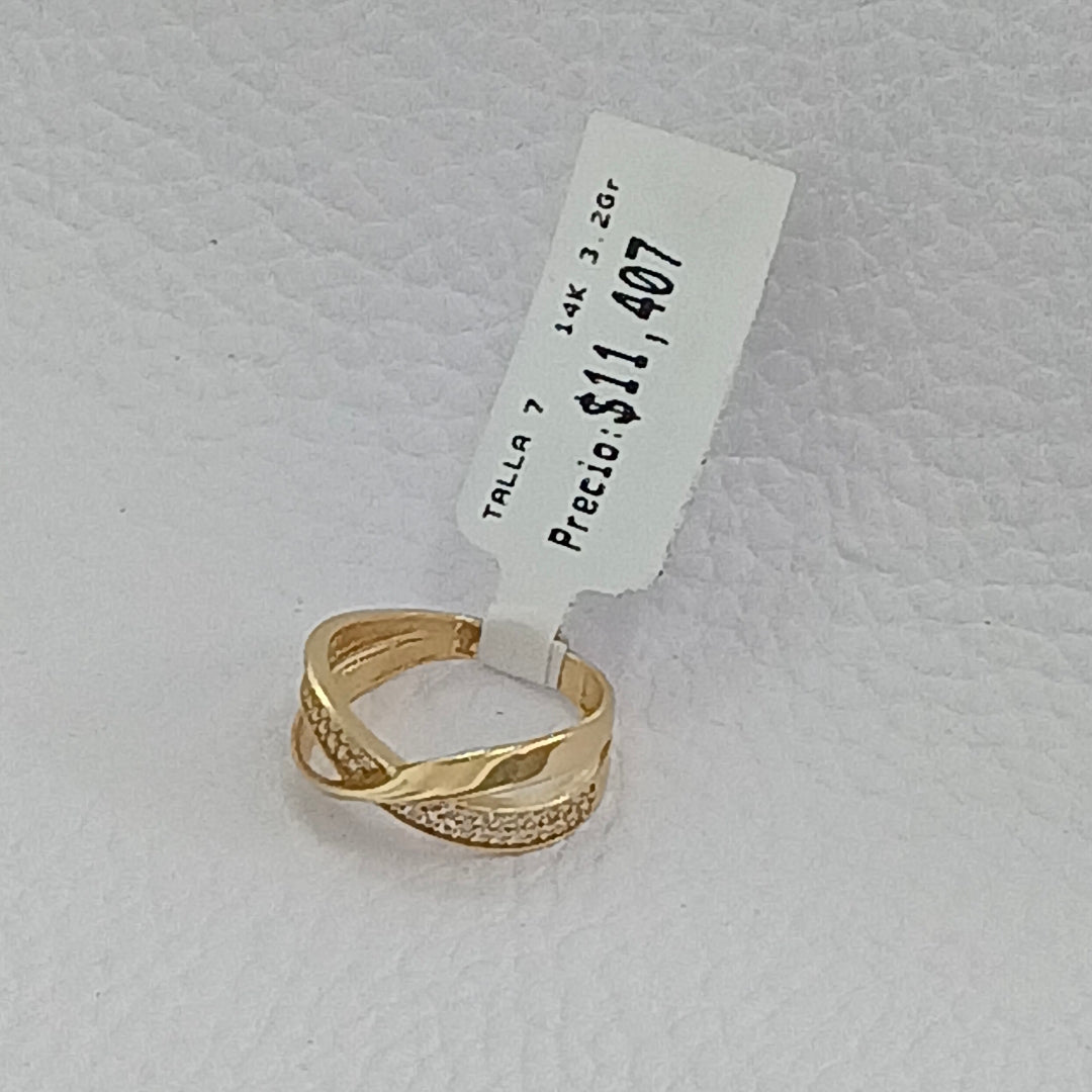 ANILLOS DAMA ORO 14K 3.2 (NUEVO)