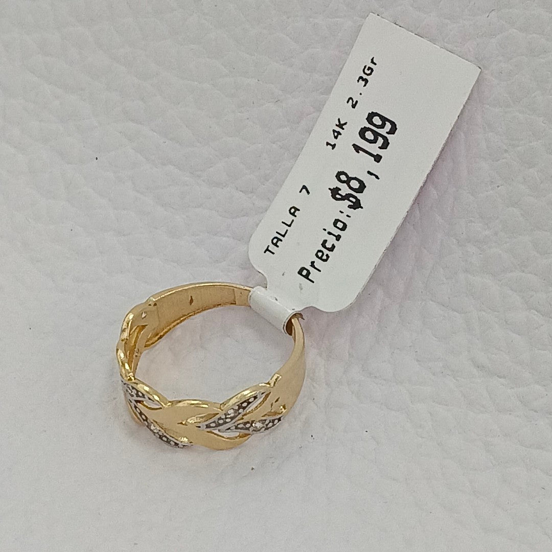 ANILLOS DAMA ORO 14K 2.3 (NUEVO)