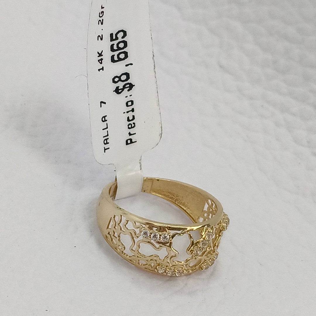 ANILLOS DAMA ORO 14K 2.2 (NUEVO)