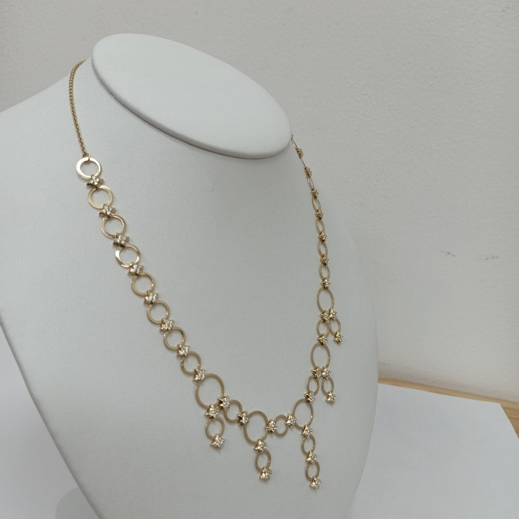GARGANTILLAS ORO 14K 10.3 (NUEVO)