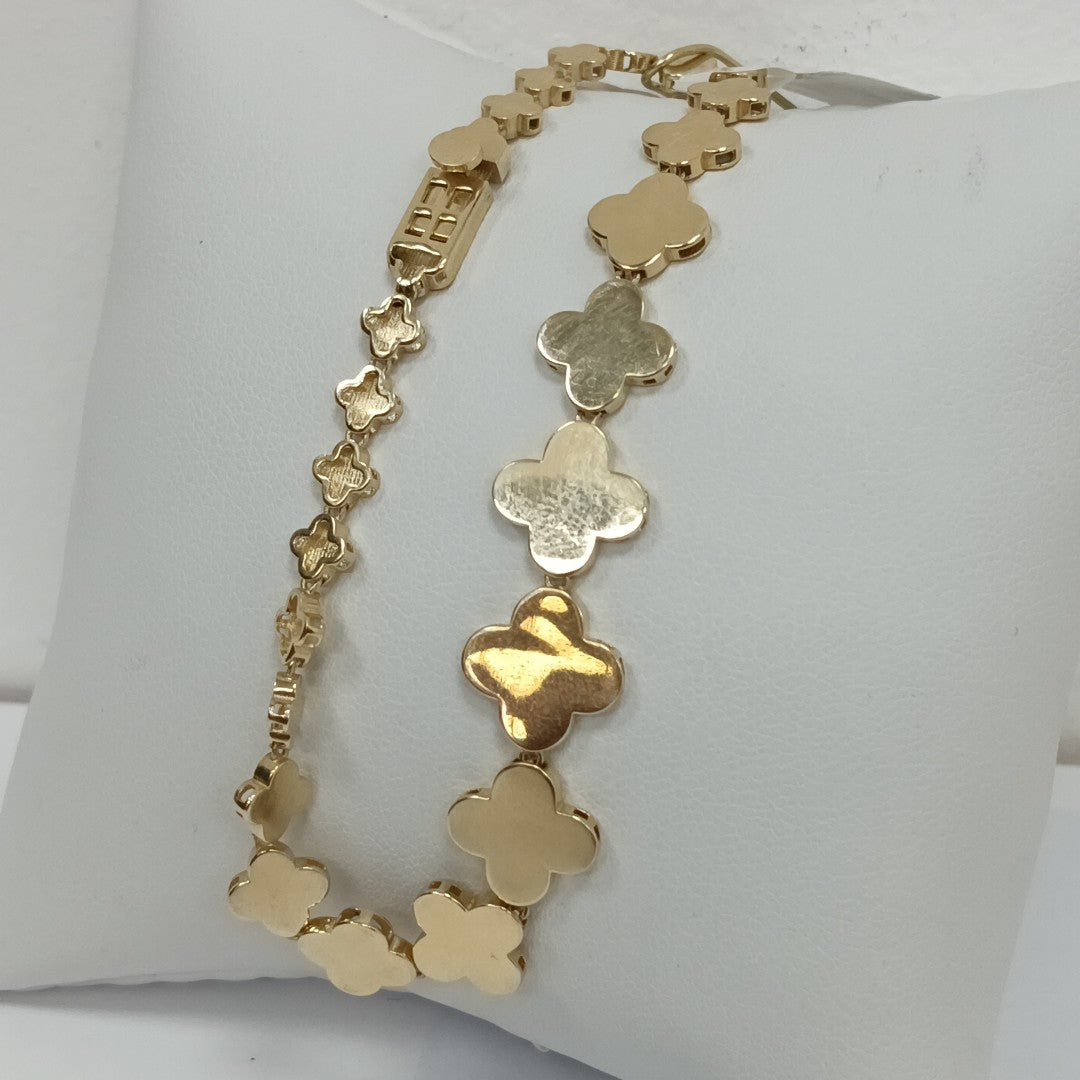 PULSERAS DAMA ORO 14K 5.6 (NUEVO)