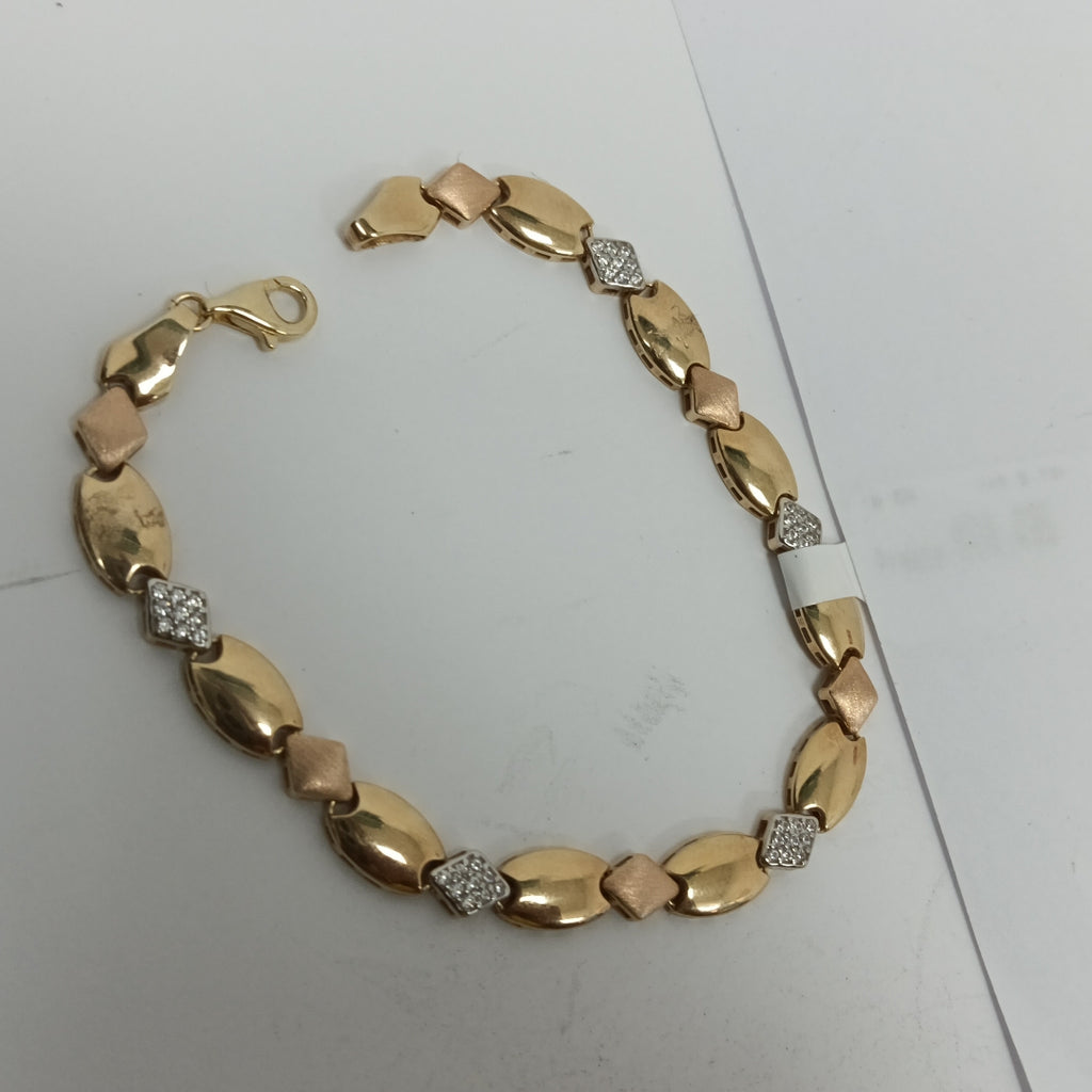PULSERAS DAMA ORO 14K 5.7 (NUEVO)