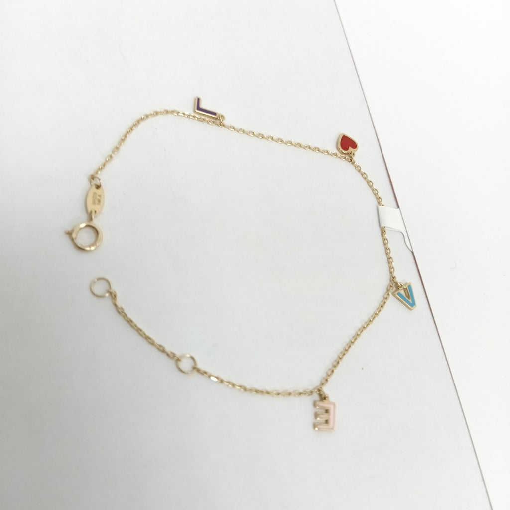 PULSERAS DAMA ORO 14K 1 (NUEVO)