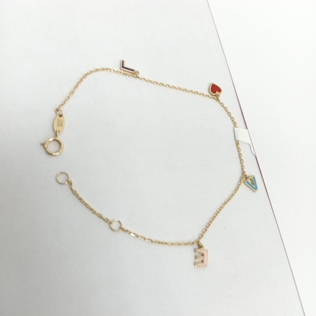 PULSERAS DAMA ORO 14K 1 (NUEVO)