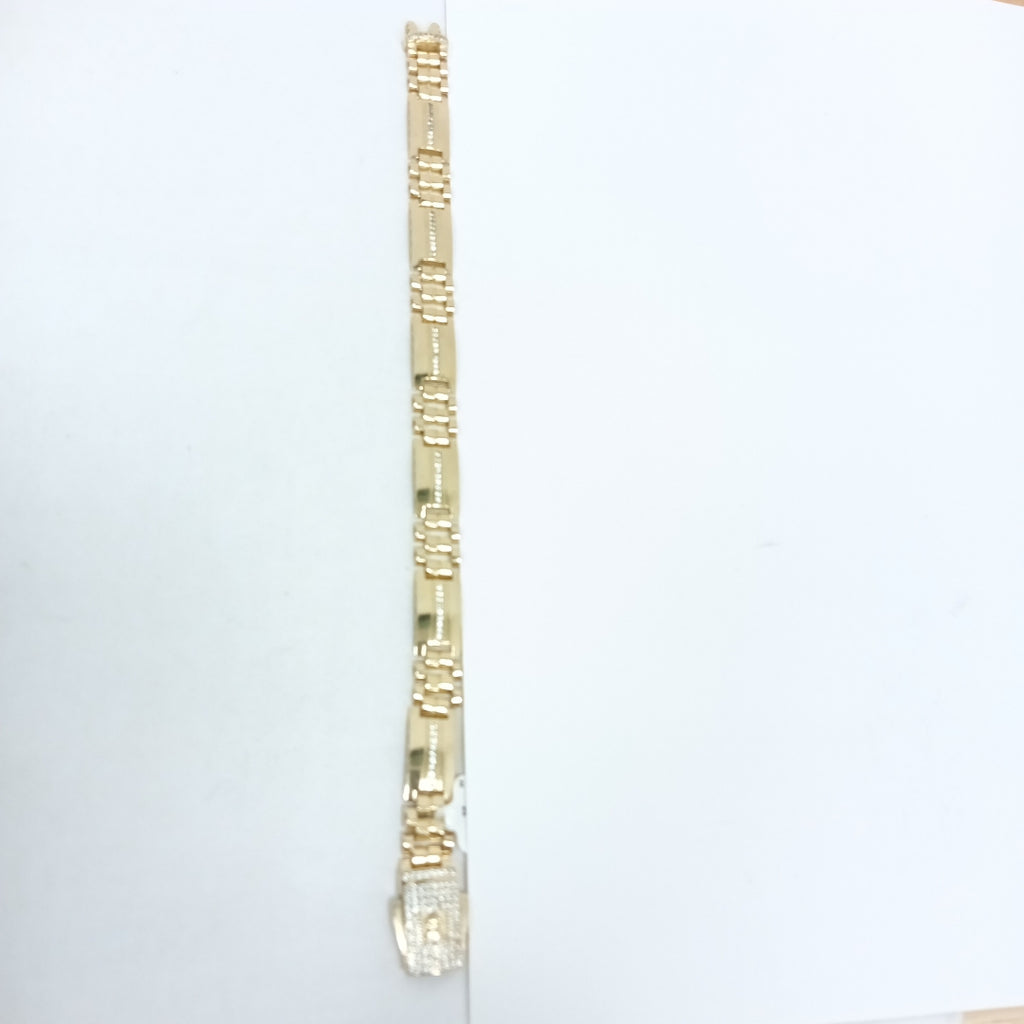 PULSERAS CABALLERO ORO 14K 21.6 (NUEVO)