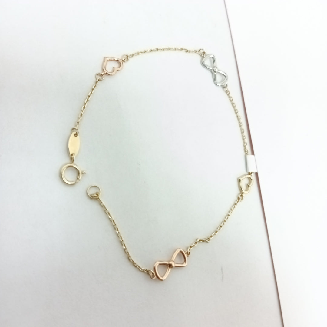 PULSERAS DAMA ORO 14K 1.3 (NUEVO)