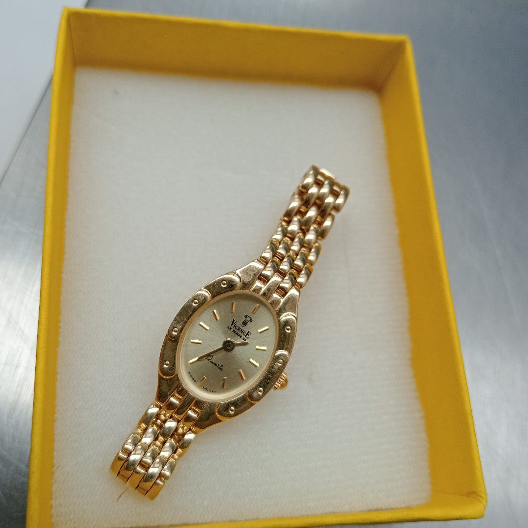 RELOJ CAJA Y PULSO ORO ORO 14 K 20,40 GRMS (SEMINUEVO)