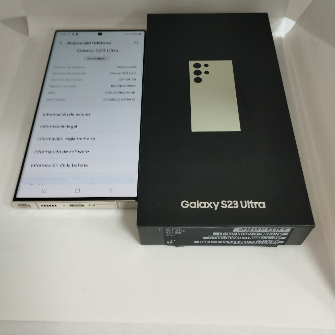 CELULAR SAMSUNG GALAXY S23 ULTRA SM-S918B 256 GB 8 GB RAM (SEMINUEVO)