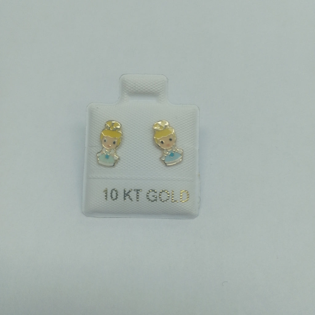 BROQUELES ORO 10K 1 (NUEVO)