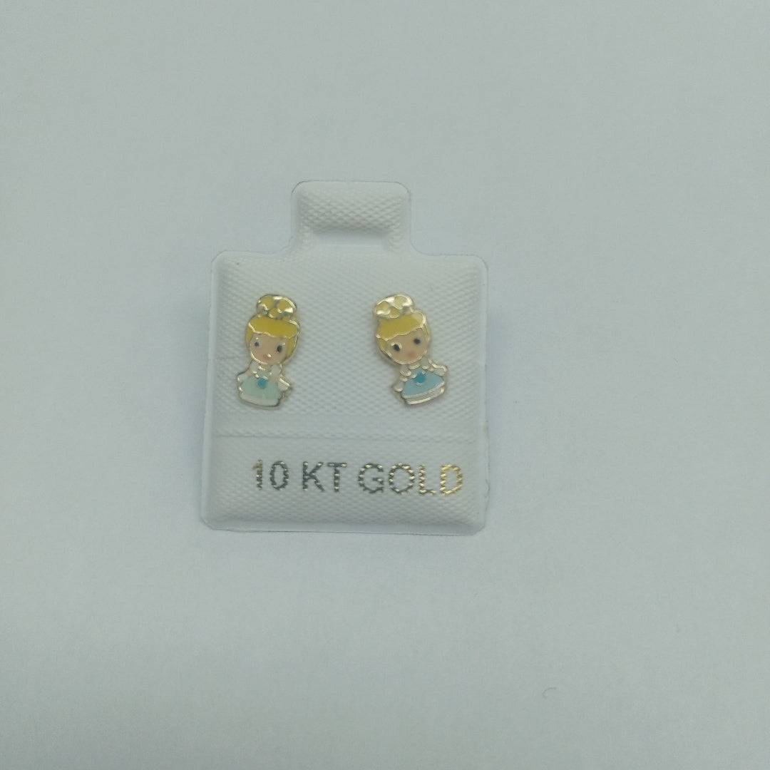 BROQUELES ORO 10K 1 (NUEVO)