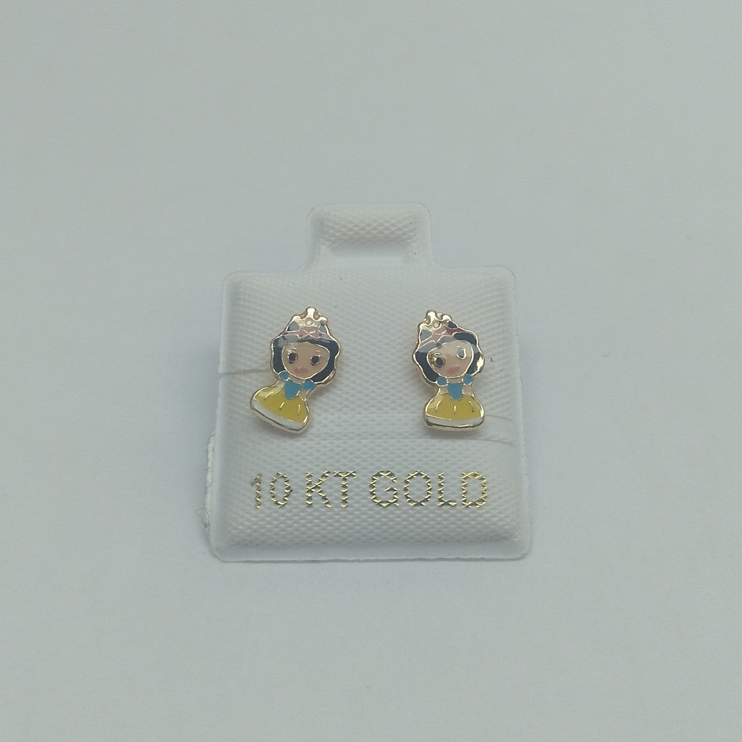 BROQUELES ORO 10K 1 (NUEVO)