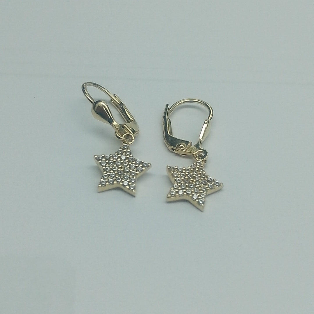 BROQUELES ORO 14K 1.9 (NUEVO)