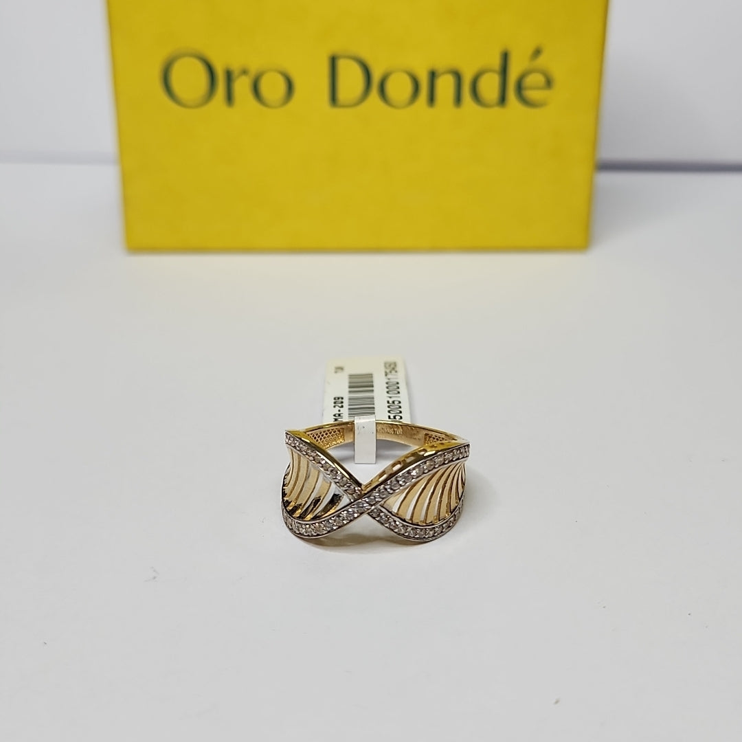 ANILLOS DAMA ORO 14K 3 (NUEVO)