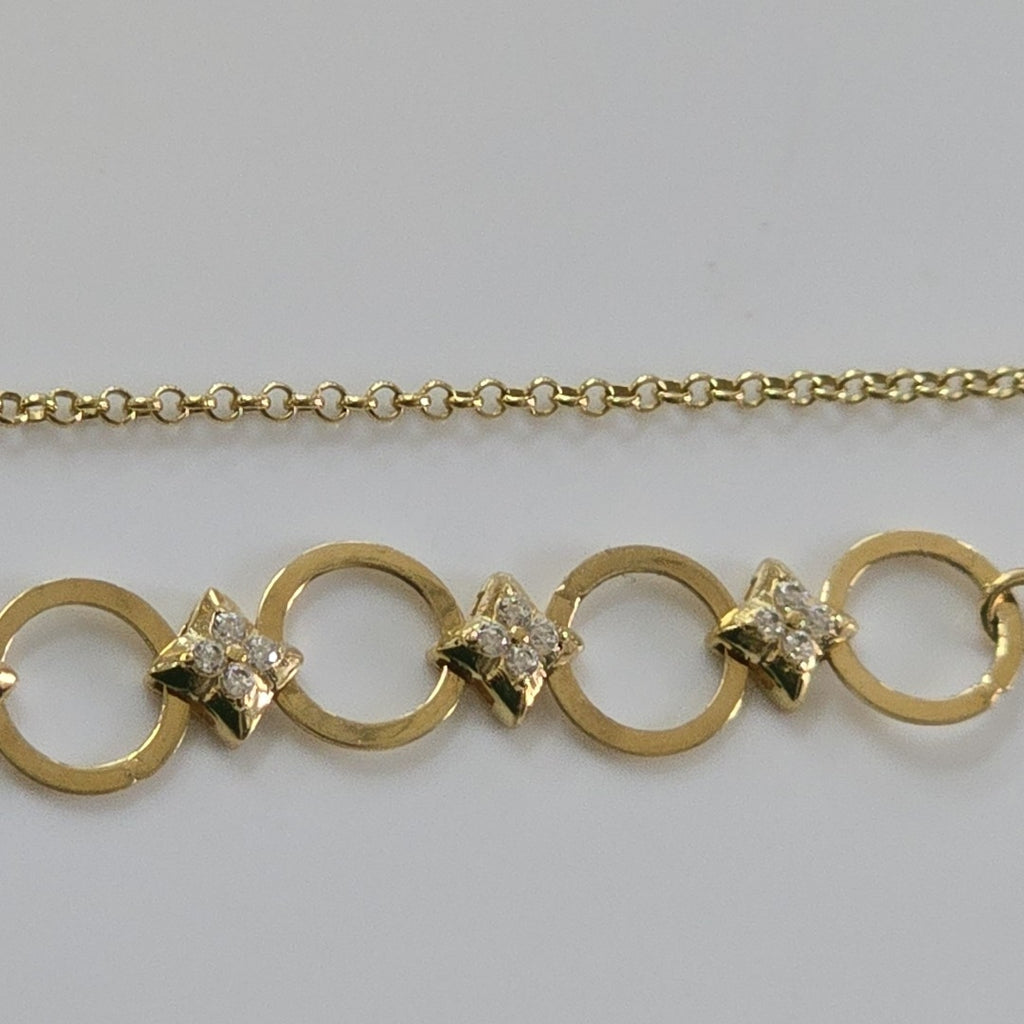 GARGANTILLAS ORO 14K 9.8 (NUEVO)